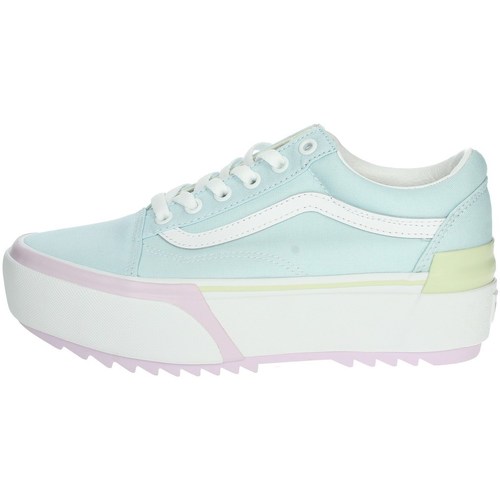 Chaussures Femme Baskets montantes Vans VN04U152D1 Bleu