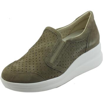 Chaussures Femme Mocassins Melluso R20243 Silvy Gris