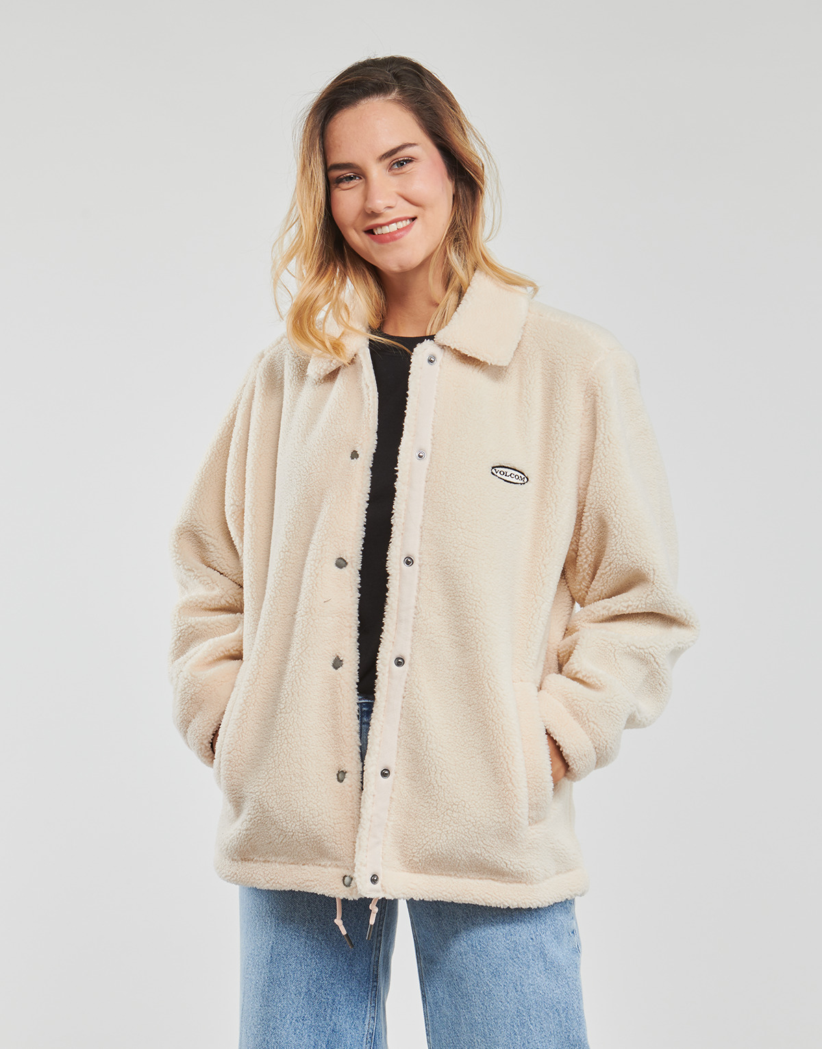 Vêtements Femme Blousons Volcom BLASTONE COAT Beige