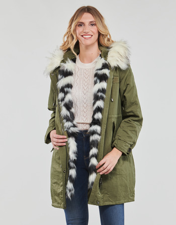 Vêtements Femme Parkas Guess LENA PARKA Kaki