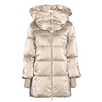 Vêtements Femme Doudounes Guess MATHILDE JACKET Beige