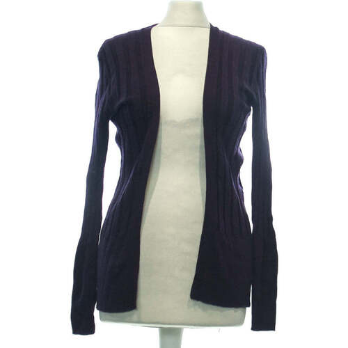 Vêtements Femme Gilets / Cardigans Lacoste gilet femme  40 - T3 - L Violet Violet