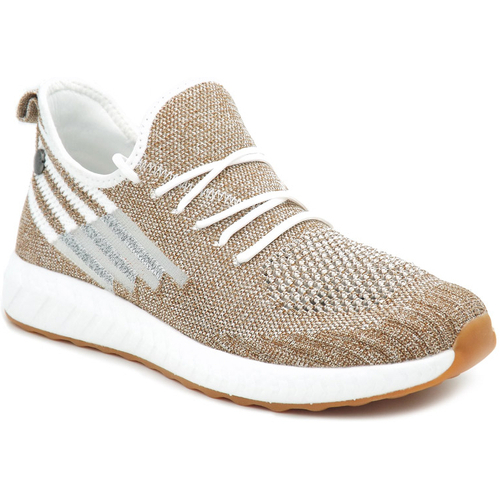 Chaussures Femme Baskets basses Bernie Mev Extreme Beige