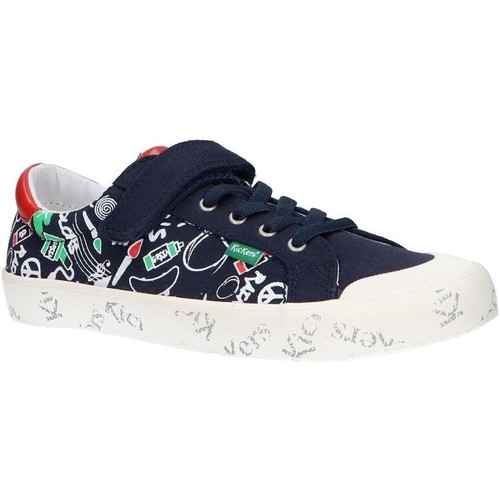 Chaussures Garçon Baskets mode Kickers GODY Bleu