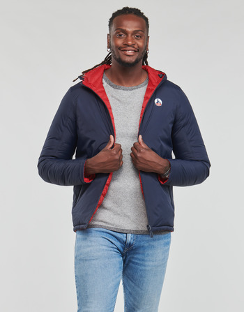 Vêtements Homme Doudounes JOTT BERGEN MARINE/ROUGE