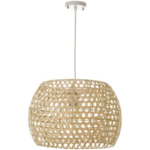 Maison & Déco Lustres / suspensions et plafonniers Unimasa Lustre en Bambou Beige