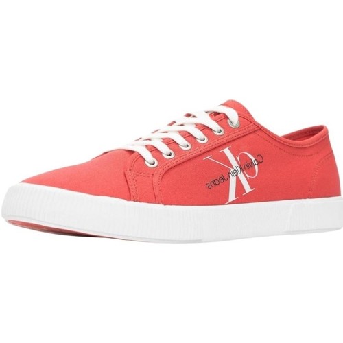 Chaussures Homme Baskets mode Calvin Klein Jeans Baskets en toile  Ref 56895 Rouge Rouge