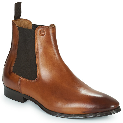 Chaussures Homme Boots Pellet ARSENE VEAU COGNAC