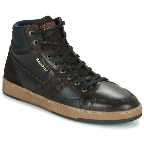 Chaussures Homme Baskets montantes Redskins SABAL Marron / Noir