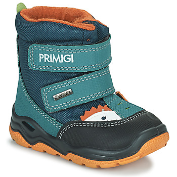 Chaussures Garçon Bottes de neige Primigi GARY GTX Bleu / Orange