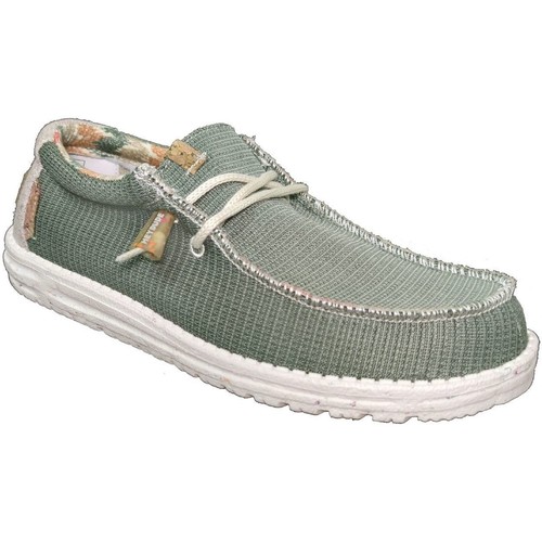 Chaussures Homme Derbies Dude Wally eco sox Vert