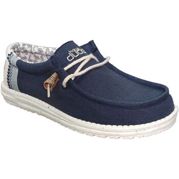 Chaussures Homme Derbies Dude Wally linen natural Bleu