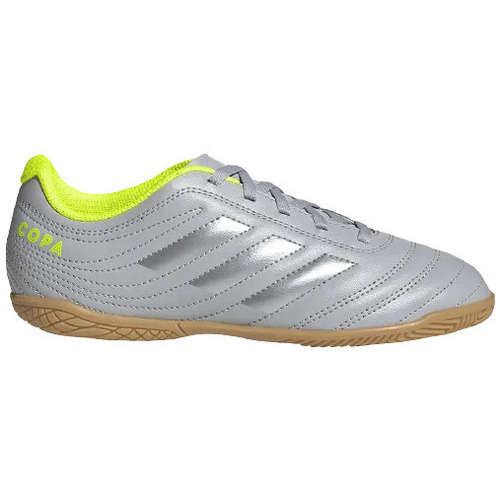 Chaussures Garçon Football adidas Originals CHAUSSURES FUTSAL COPA 20.4 IN J - GRETWO/MSILVE/SYELLO - 36 Multicolore