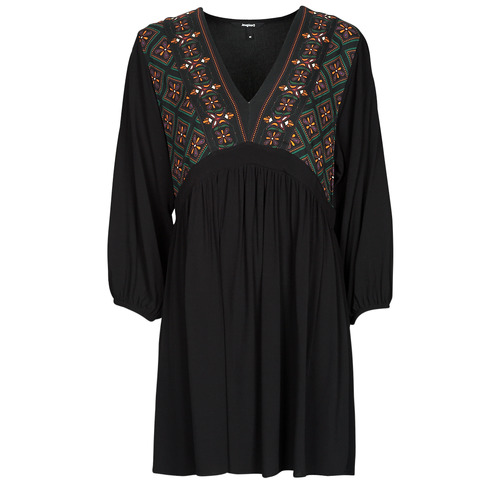 Vêtements Femme Robes courtes Desigual MARIAN Noir