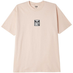 Vêtements Homme T-shirts & Polos Obey eyes icon 3 Beige