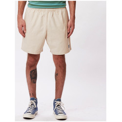 Vêtements Homme Shorts / Bermudas Obey Easy relaxed twill short Beige