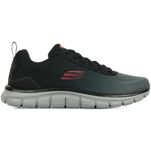 Chaussures Homme Baskets mode Skechers Track Ripkent Noir