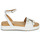 Chaussures Femme Sandales et Nu-pieds JB Martin LINA NAPPA CRAIE