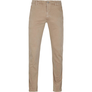 Vêtements Homme Pantalons Mac Jeans Pantalon Driver Flexx Beige Beige