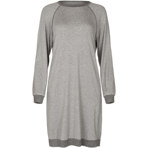 Vêtements Femme Pyjamas / Chemises de nuit Lisca Chemise de nuit manches longues Kelly Gris