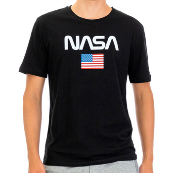 Vêtements Homme T-shirts & Polos Nasa -NASA40T Noir