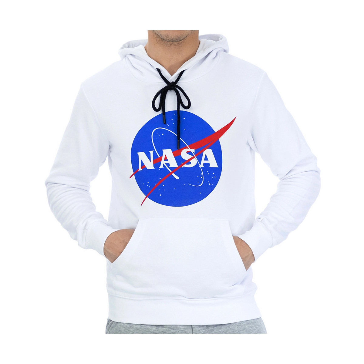 Vêtements Homme Sweats Nasa -NASA12H Blanc