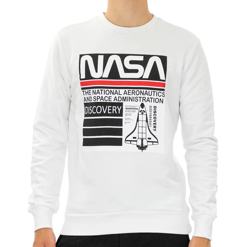 Vêtements Homme Sweats Nasa -NASA58S Blanc