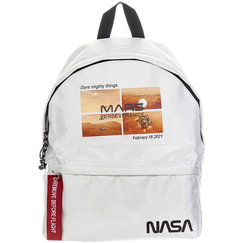 Sacs Garçon Sacs à dos Nasa -MARS18B Blanc