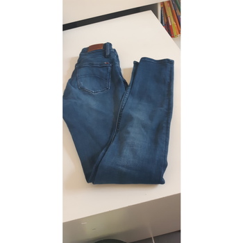 Vêtements Femme Jeans slim Tommy Hilfiger Jeans taille haute  slim Tommy hilfiger Bleu