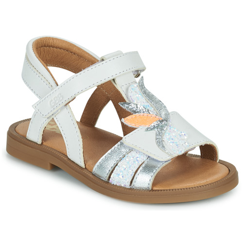 Chaussures Fille Sandales et Nu-pieds GBB LORINA Blanc