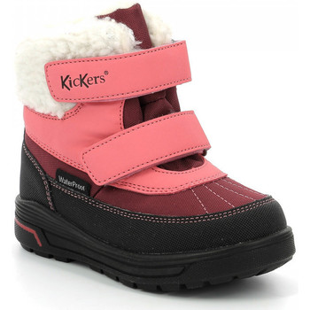 Chaussures Enfant Boots Kickers Kickbeddy Rose