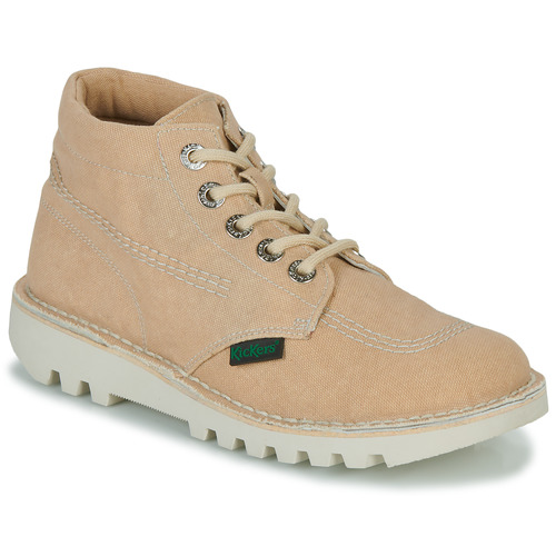 Chaussures Femme Boots Kickers KICK HI Beige