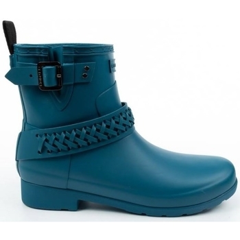 Chaussures Femme Bottes de pluie Hunter Original Briker Turquoise