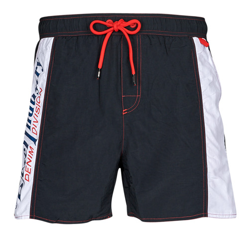 Vêtements Homme Maillots / Shorts de bain Diesel BMBX-CAYBAY CALZONCINI Noir / Blanc