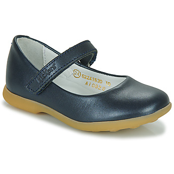 Chaussures Fille Ballerines / babies Kickers AMBELLIE Marine