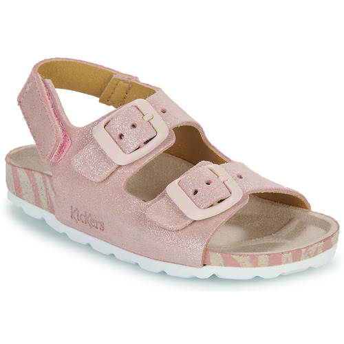 Chaussures Fille Sandales et Nu-pieds Kickers SUNYVA Rose