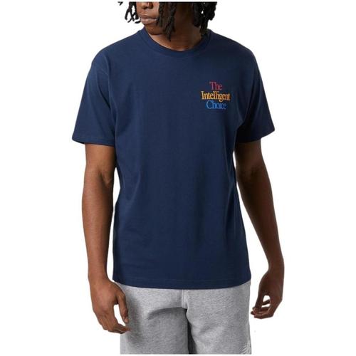 Vêtements Homme T-shirts manches courtes New Balance  Bleu