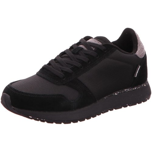 Chaussures Femme Baskets mode Woden  Noir