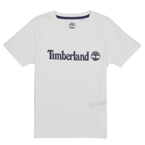 Vêtements Garçon T-shirts manches courtes Timberland T25T77-10P-C Blanc