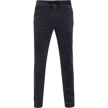 Vêtements Homme Pantalons Scotch & Soda Pantalon Warren Corduroy Bleu Foncé Bleu