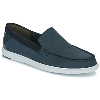 Chaussures Homme Chaussures bateau Clarks BRATTON LOAFER Marine / Gris