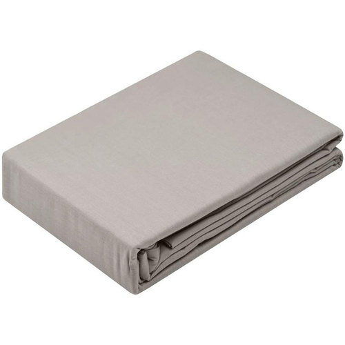 Maison & Déco Draps housse Stof Drap Housse en coton Bio Couleur Lin - 140 x 190 cm Beige