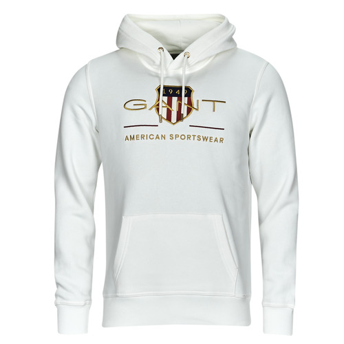 Vêtements Homme Sweats Gant ARCHIVE SHIELD HOODIE Blanc