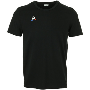 Vêtements Homme T-shirts manches courtes Le Coq Sportif Tee Ss Presentation Noir