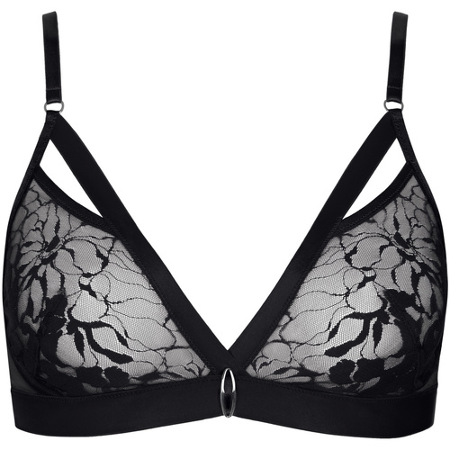 Sous-vêtements Femme Triangles / Sans armatures Lisca Soutien-gorge sans armatures Flamenco Noir