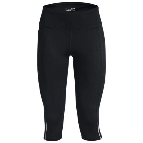 Vêtements Femme Pantalons de survêtement Under Armour Pantalon Fly Fast 3.0 Speed Capris Femme Black/Reflective Noir