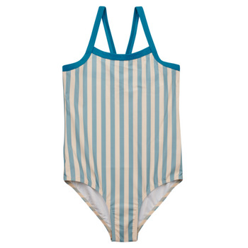 Vêtements Fille Maillots / Shorts de bain Petit Bateau FLORIDE Blanc / Bleu