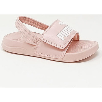 Chaussures Baskets mode Puma POPCAT SANDLE ENFANT BACKSTRAP ROSE Rose