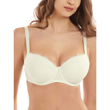 Sous-vêtements Femme Corbeilles & balconnets Lisca Soutien-gorge préformé Kasia Blanc