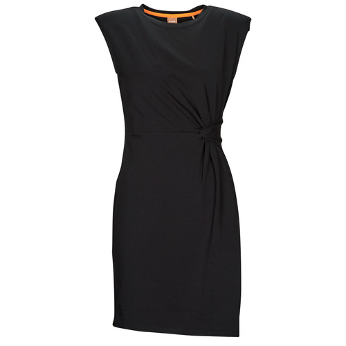 Vêtements Femme Robes courtes BOSS C_ELAURA Noir